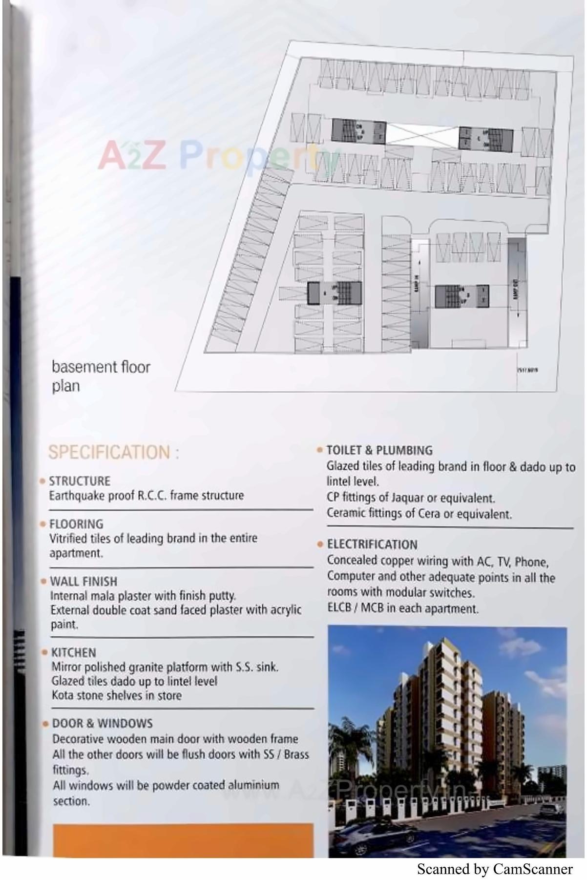  of real estate project Tulsi Status located at Tragad, Ahmedabad, Gujarat