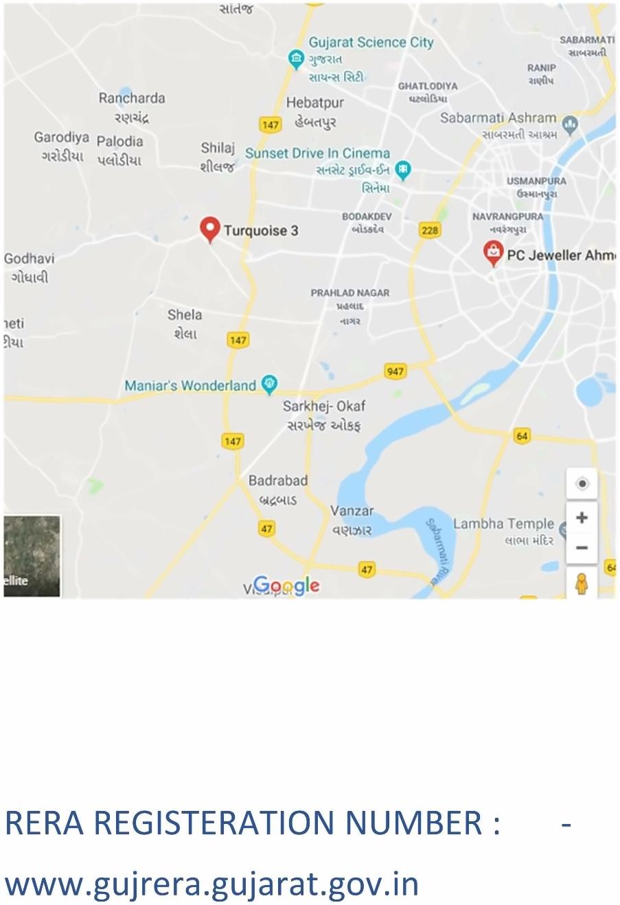  of real estate project Turquoise located at Bopal, Ahmedabad, Gujarat