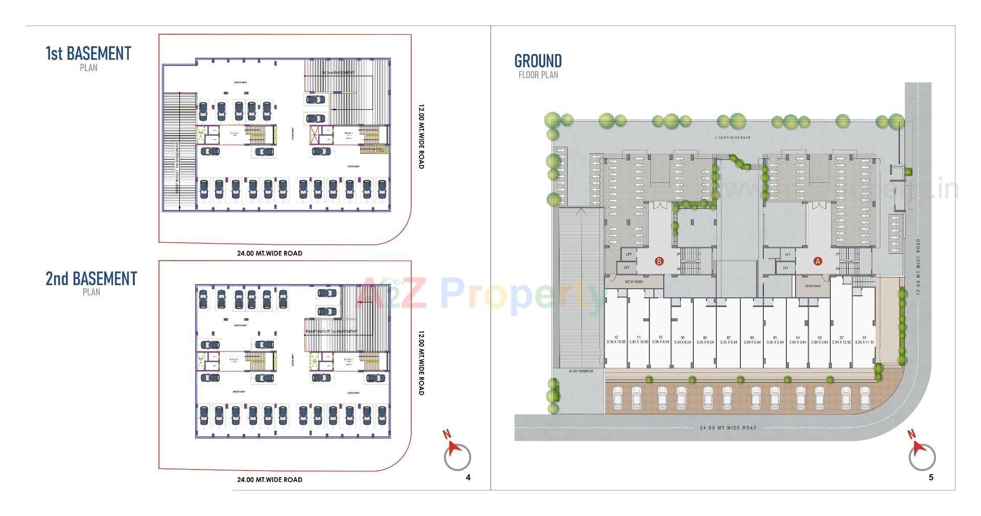 Layout of real estate project Uma Shivam located at Sola, Ahmedabad, Gujarat