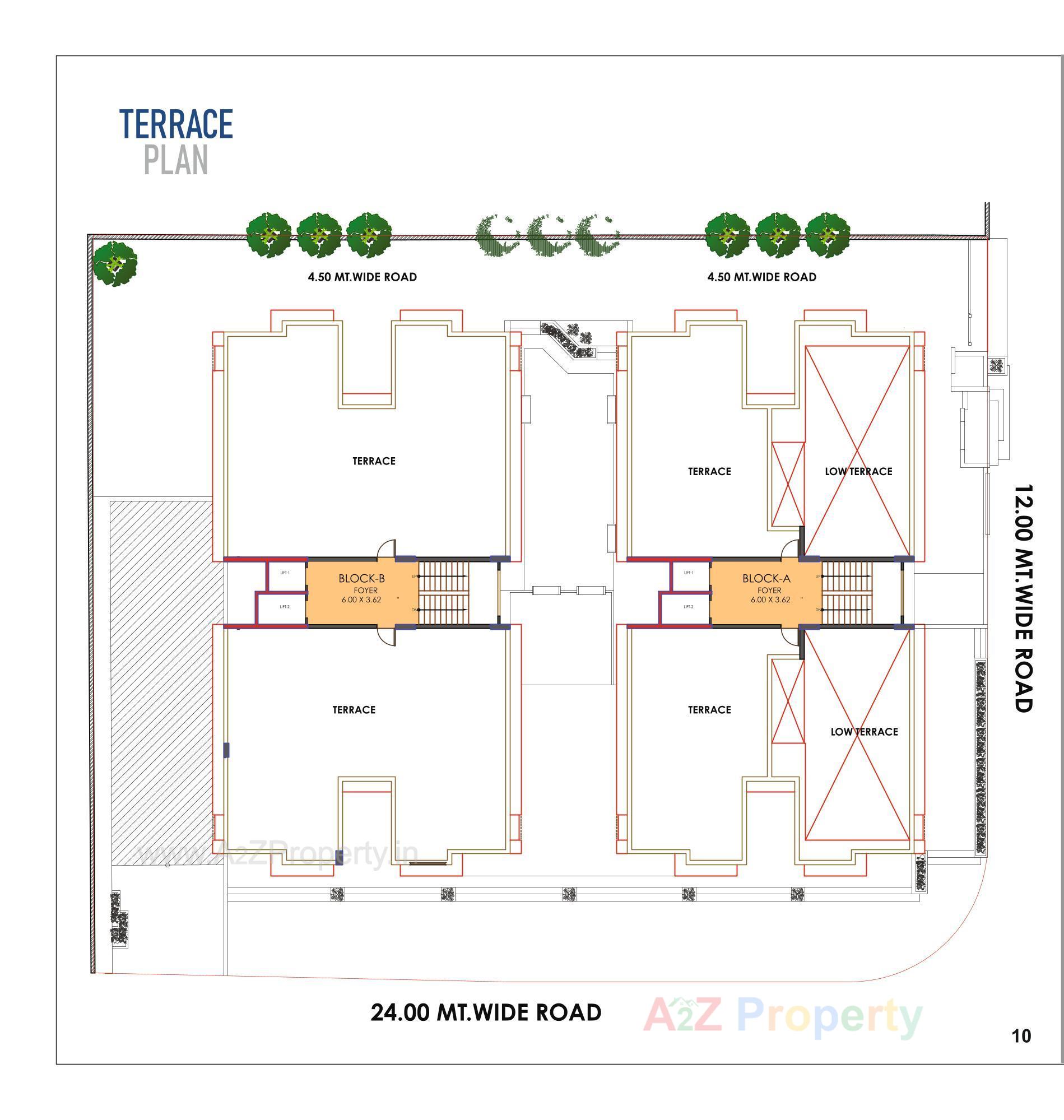 Layout of real estate project Uma Shivam located at Sola, Ahmedabad, Gujarat