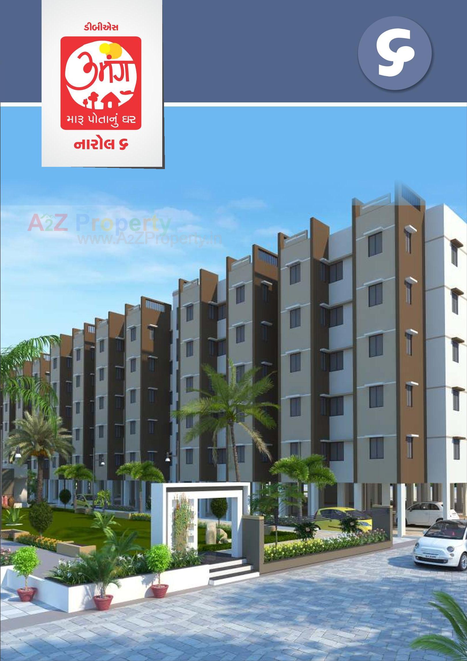 3D Elevation of real estate project Umang Narol located at Narol, Ahmedabad, Gujarat