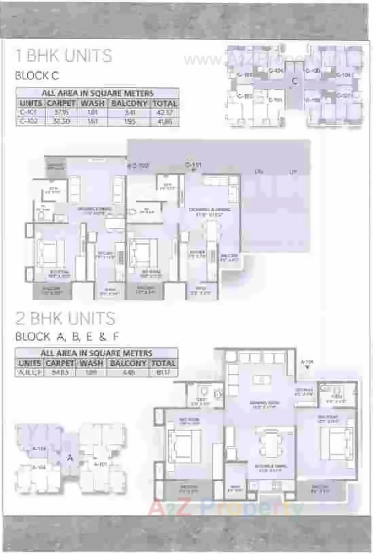 Layout of real estate project Unique Aashiyana located at Gota, Ahmedabad, Gujarat