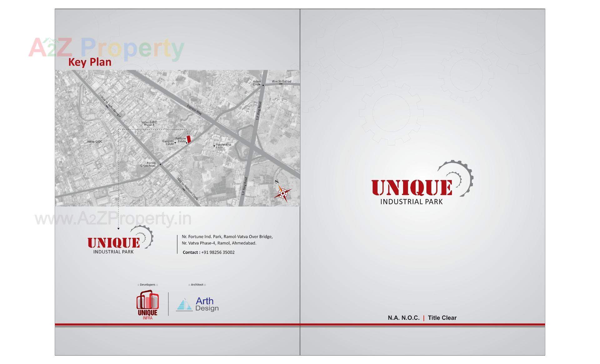 of real estate project Unique Industrial Park located at Ramol, Ahmedabad, Gujarat