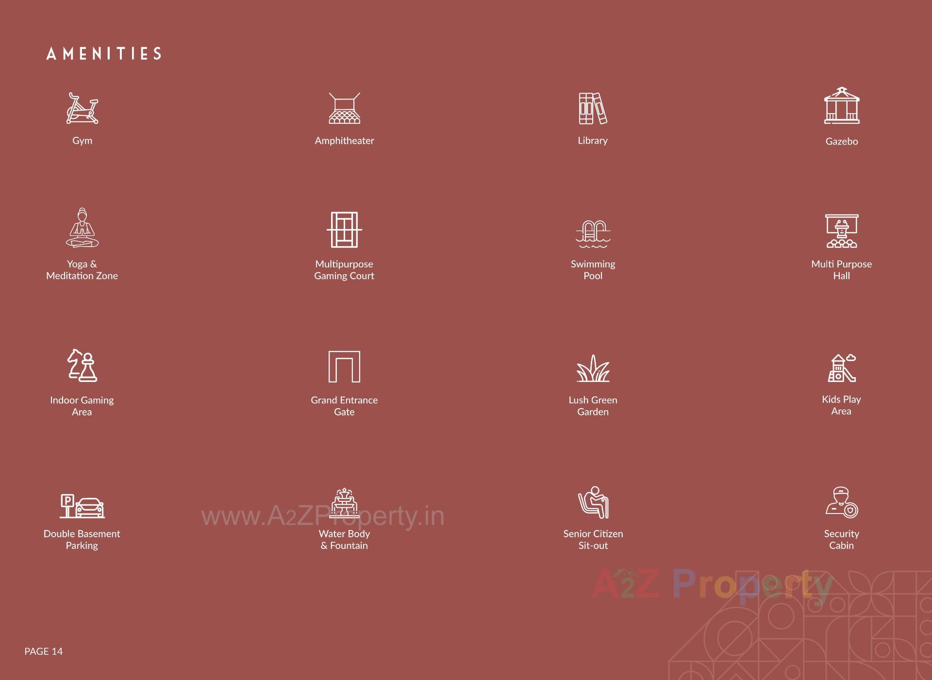  of real estate project Unique Luxuria located at Gota, Ahmedabad, Gujarat