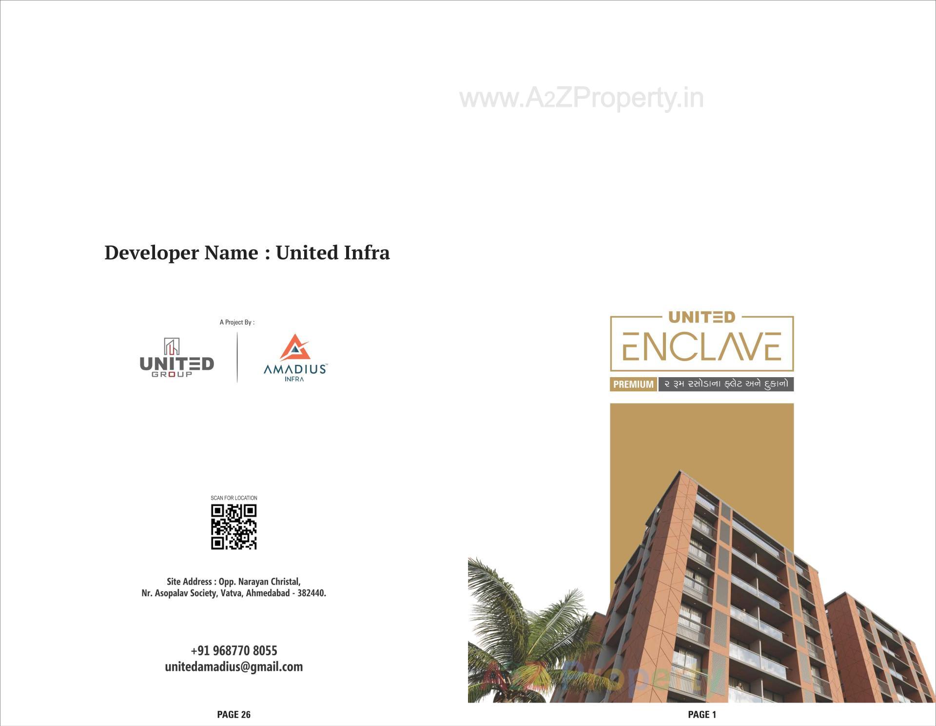  of real estate project United Enclave located at Vatva, Ahmedabad, Gujarat