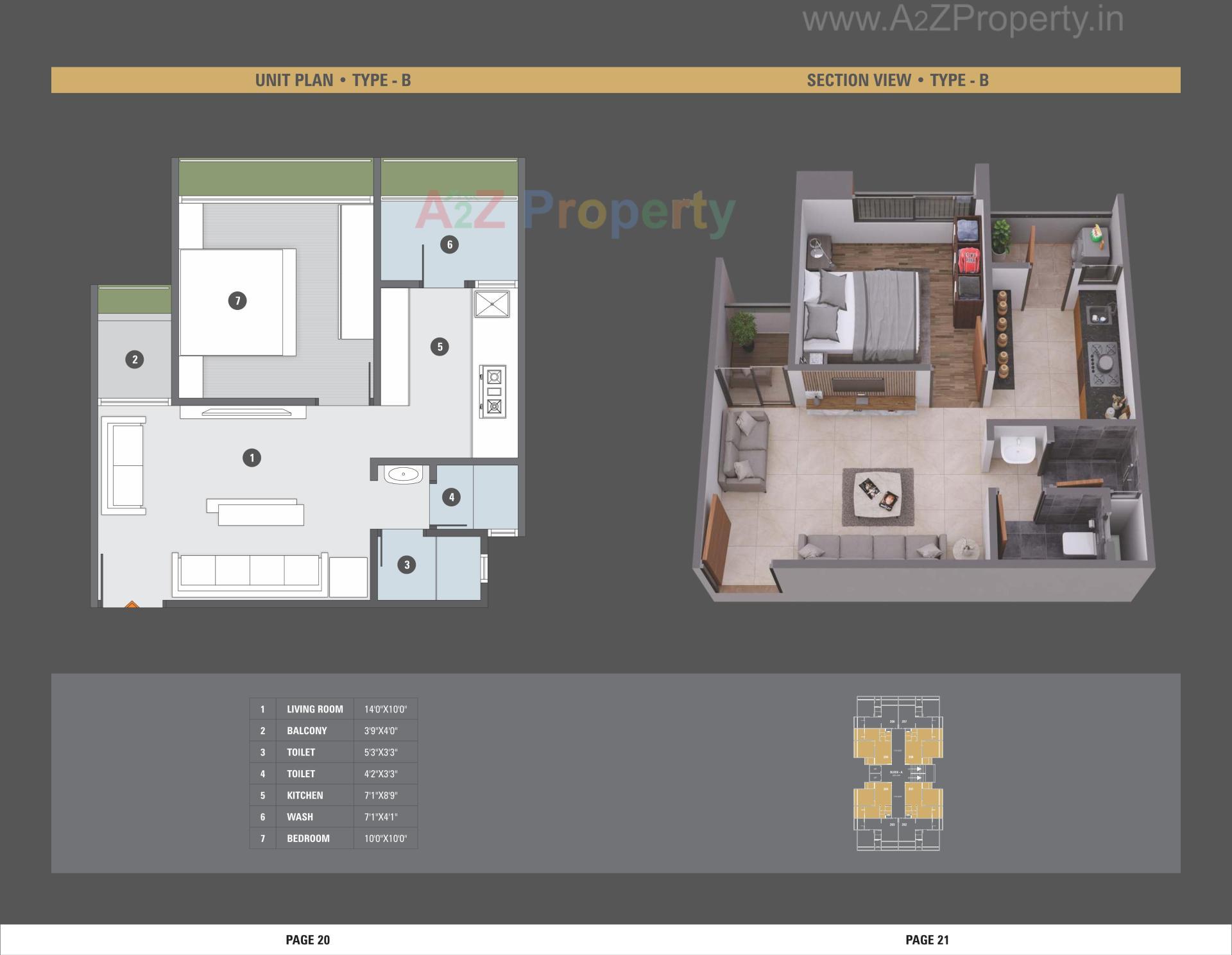 Layout of real estate project United Enclave located at Vatva, Ahmedabad, Gujarat