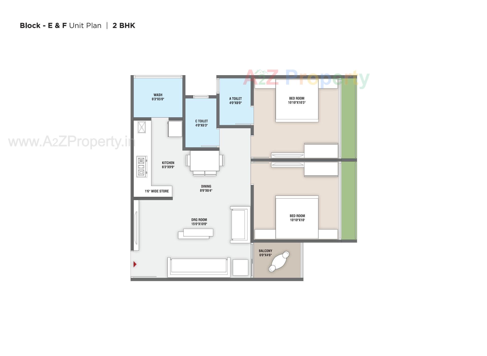 Layout of real estate project United Zade located at Ahmedabad, Ahmedabad, Gujarat