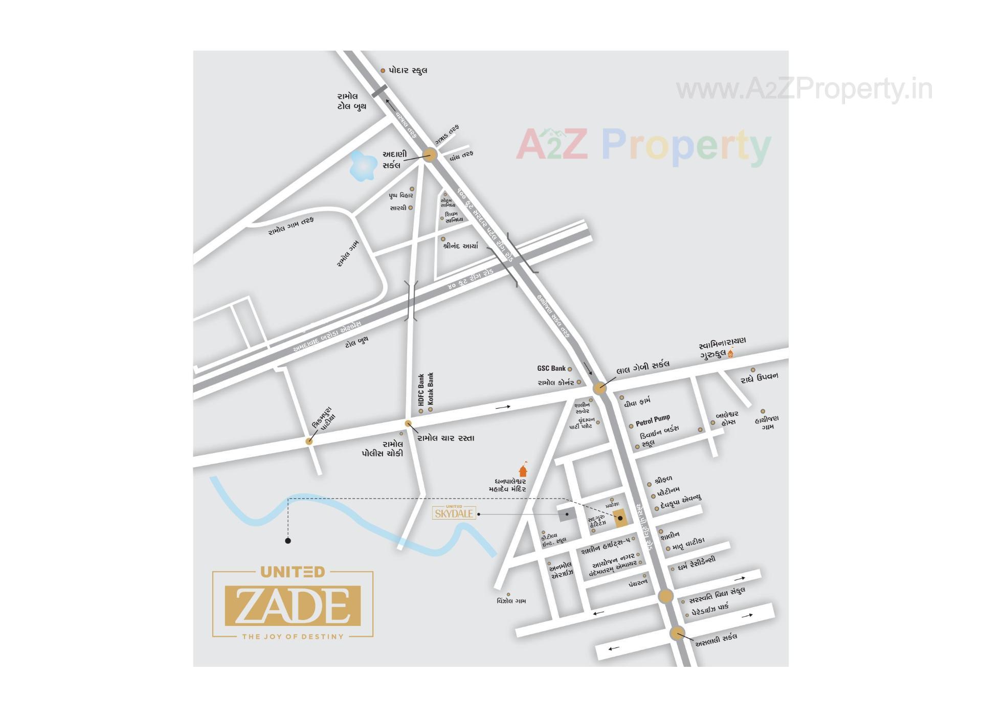  of real estate project United Zade located at Ahmedabad, Ahmedabad, Gujarat