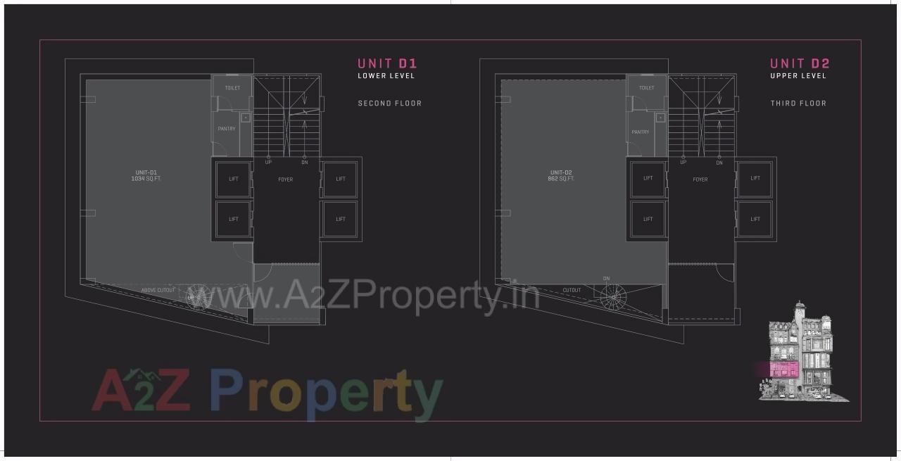 Layout of real estate project Uniza located at Vejalpur, Ahmedabad, Gujarat