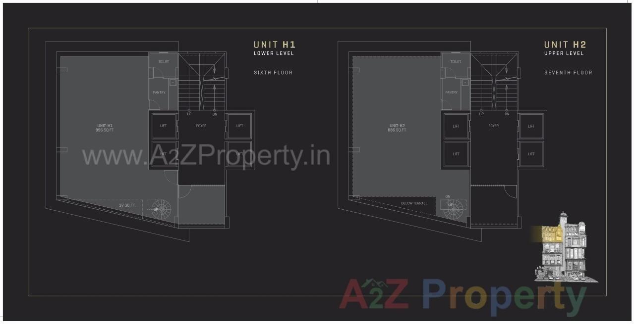 Layout of real estate project Uniza located at Vejalpur, Ahmedabad, Gujarat