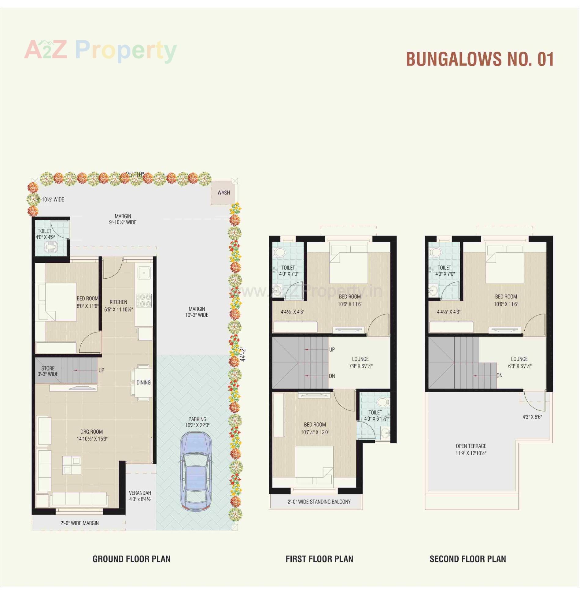 Layout of real estate project Upavan Villa located at Laxmipura, Ahmedabad, Gujarat