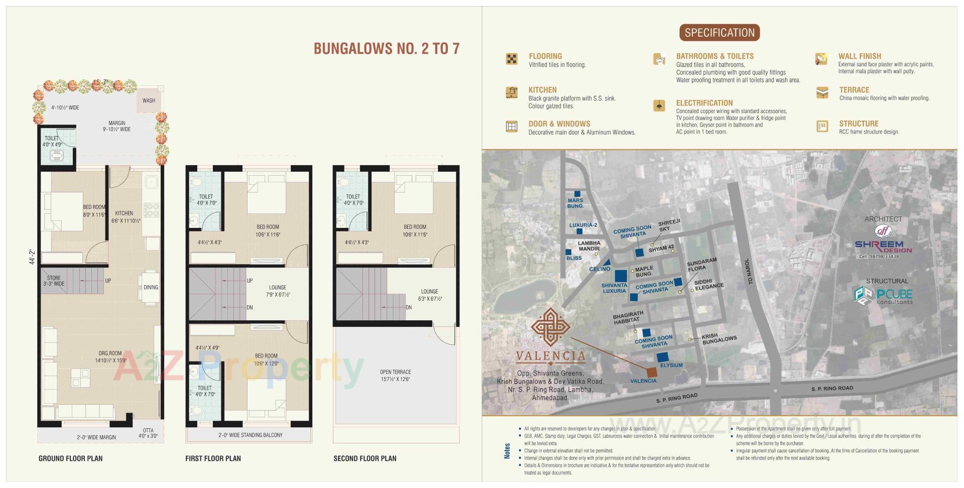  of real estate project Upavan Villa located at Laxmipura, Ahmedabad, Gujarat