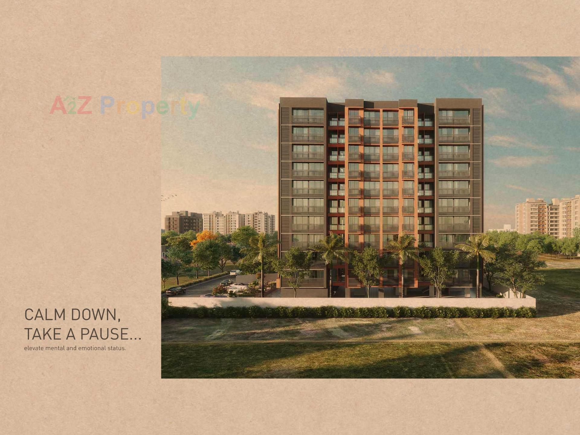 3D Elevation of real estate project Upvan Skyline located at Ahmedabad, Ahmedabad, Gujarat