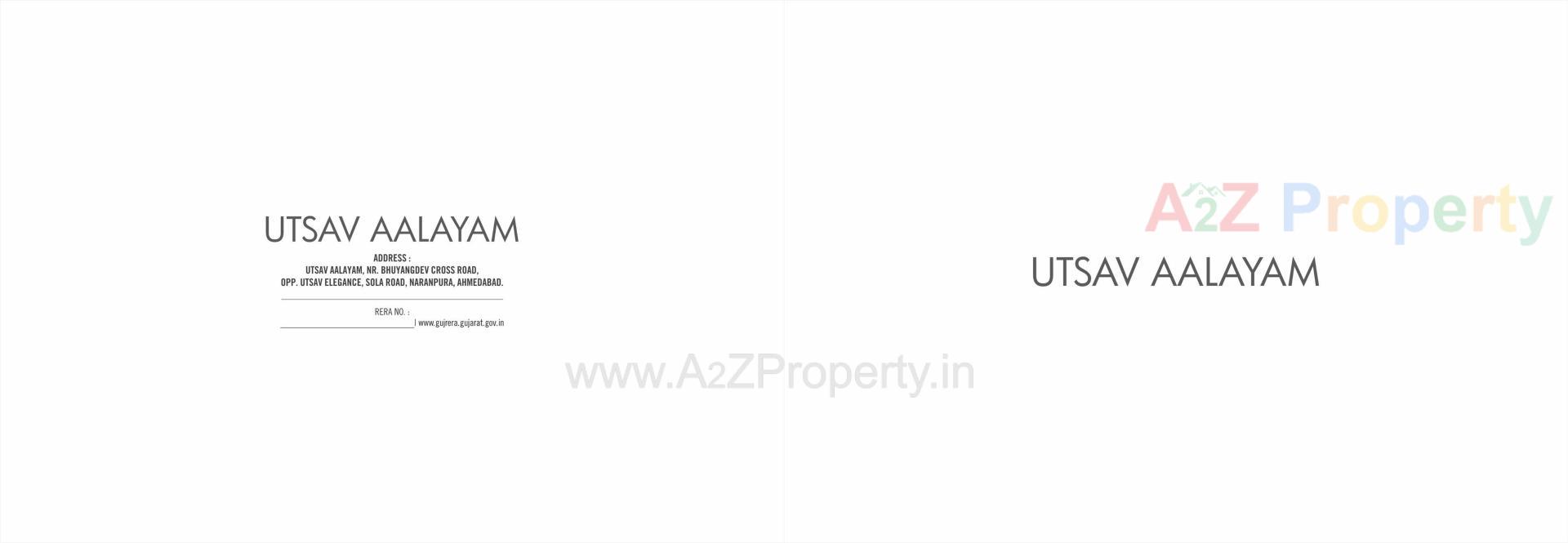  of real estate project Utsav Aalayam located at Wadaj, Ahmedabad, Gujarat