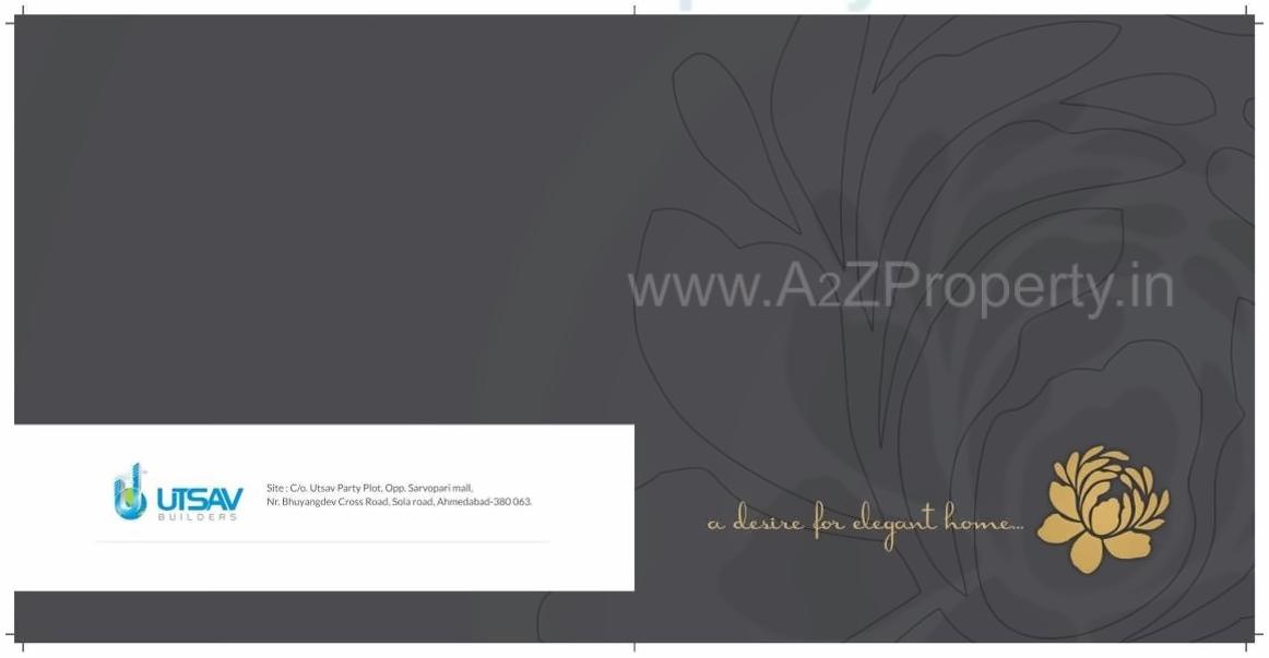  of real estate project Utsav Elegance located at Vadaj, Ahmedabad, Gujarat