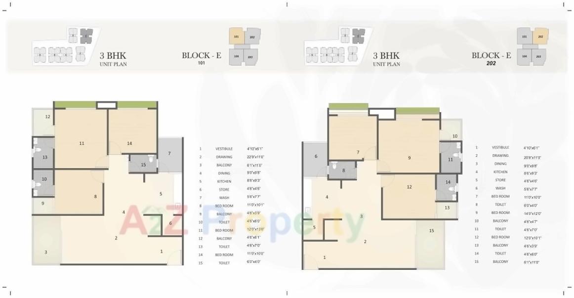 Layout of real estate project Utsav Elegance located at Vadaj, Ahmedabad, Gujarat
