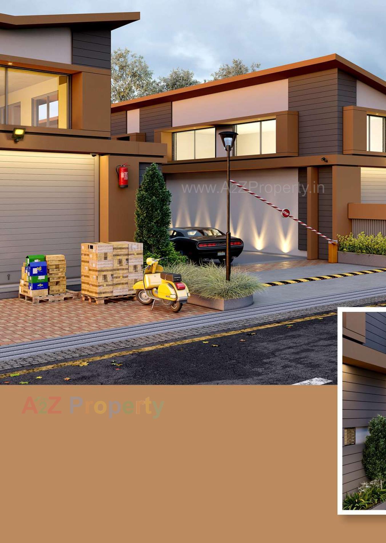 3D Elevation of real estate project V R  Industrial Park located at Kathwada, Ahmedabad, Gujarat