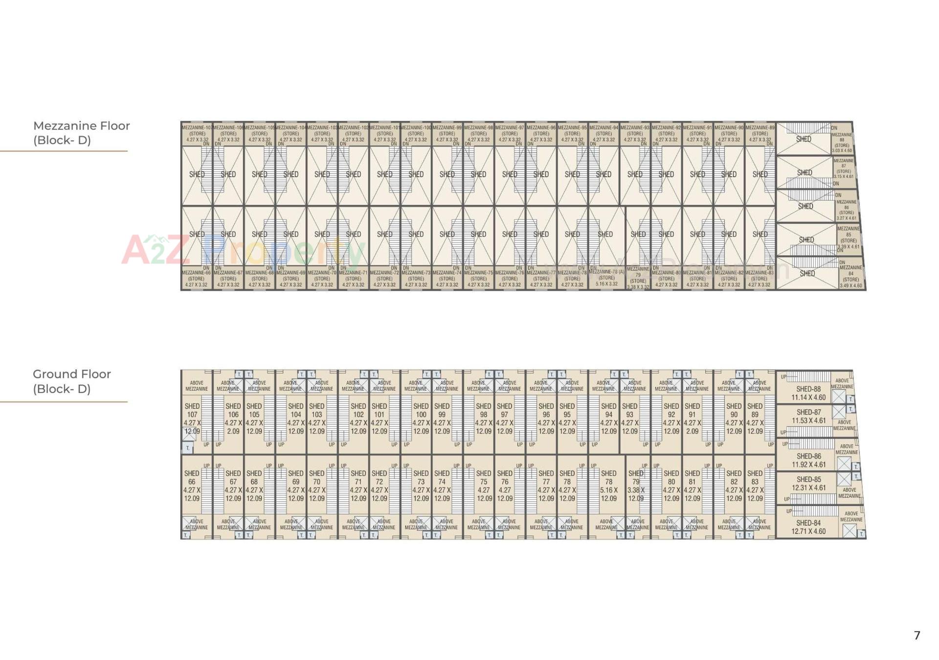 Layout of real estate project V R  Industrial Park located at Kathwada, Ahmedabad, Gujarat