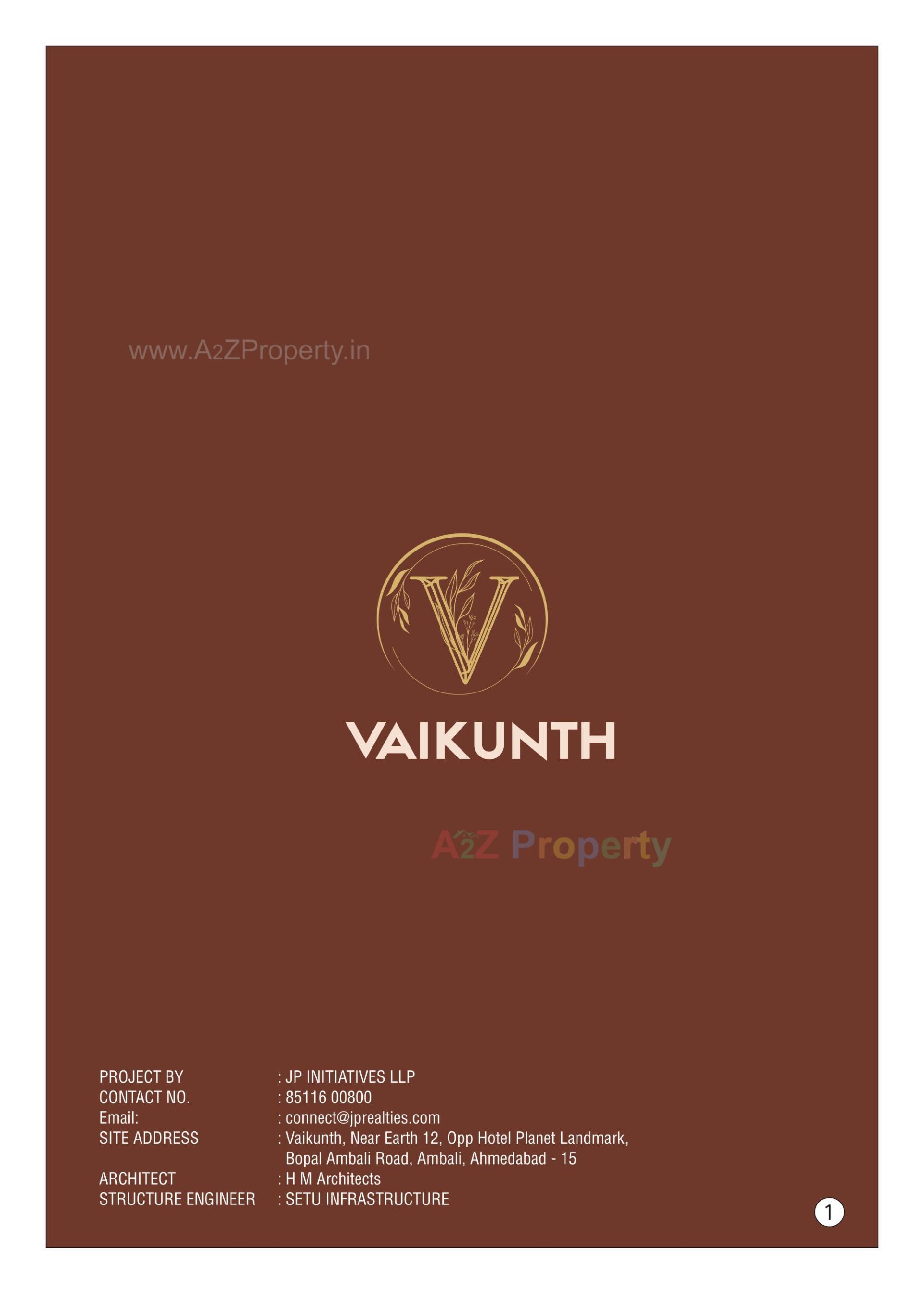  of real estate project Vaikunth located at Ahmedabad, Ahmedabad, Gujarat