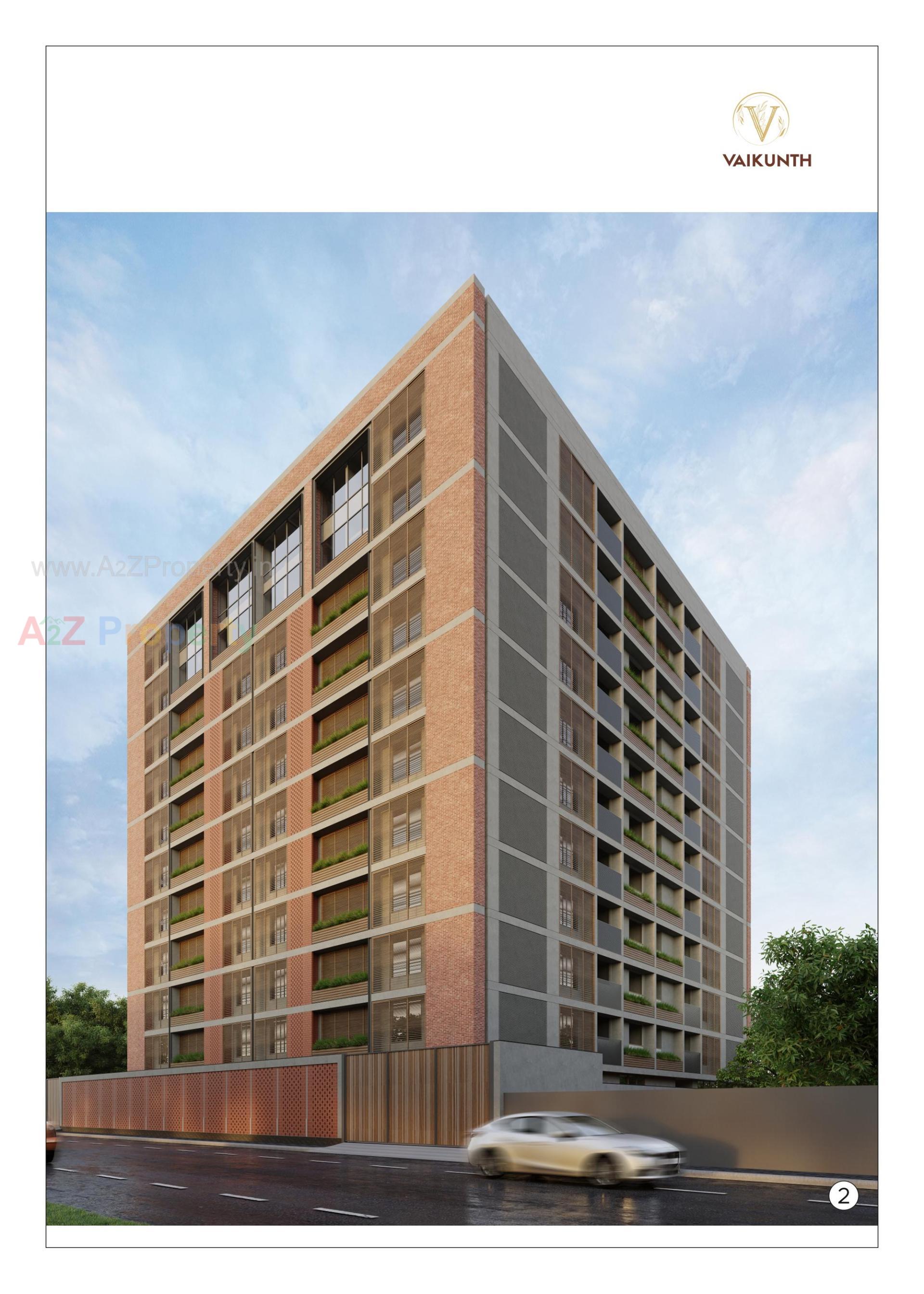 3D Elevation of real estate project Vaikunth located at Ahmedabad, Ahmedabad, Gujarat