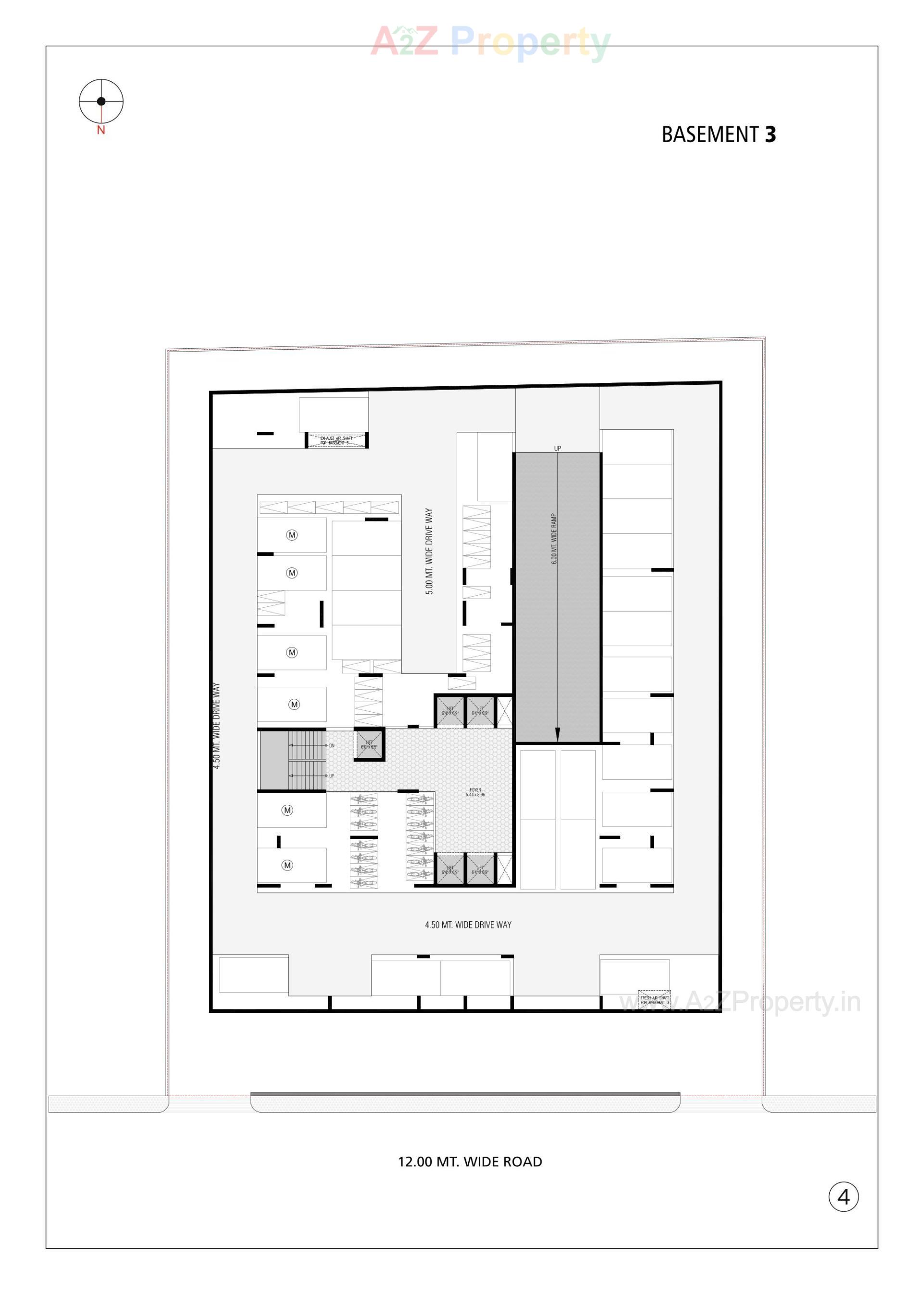 Layout of real estate project Vaikunth located at Ahmedabad, Ahmedabad, Gujarat