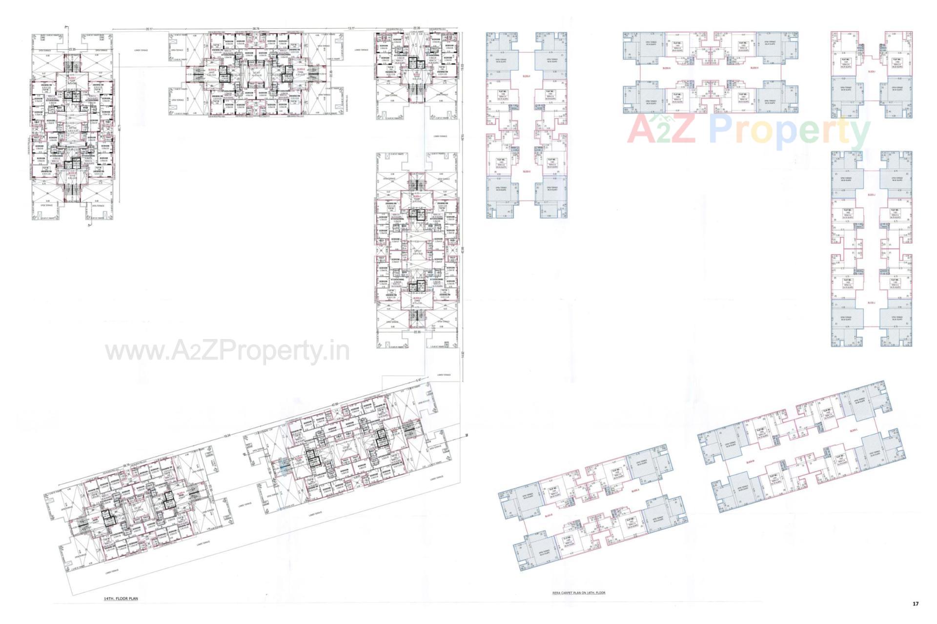 Layout of real estate project Vandemataram Rameshwar located at Wadaj, Ahmedabad, Gujarat
