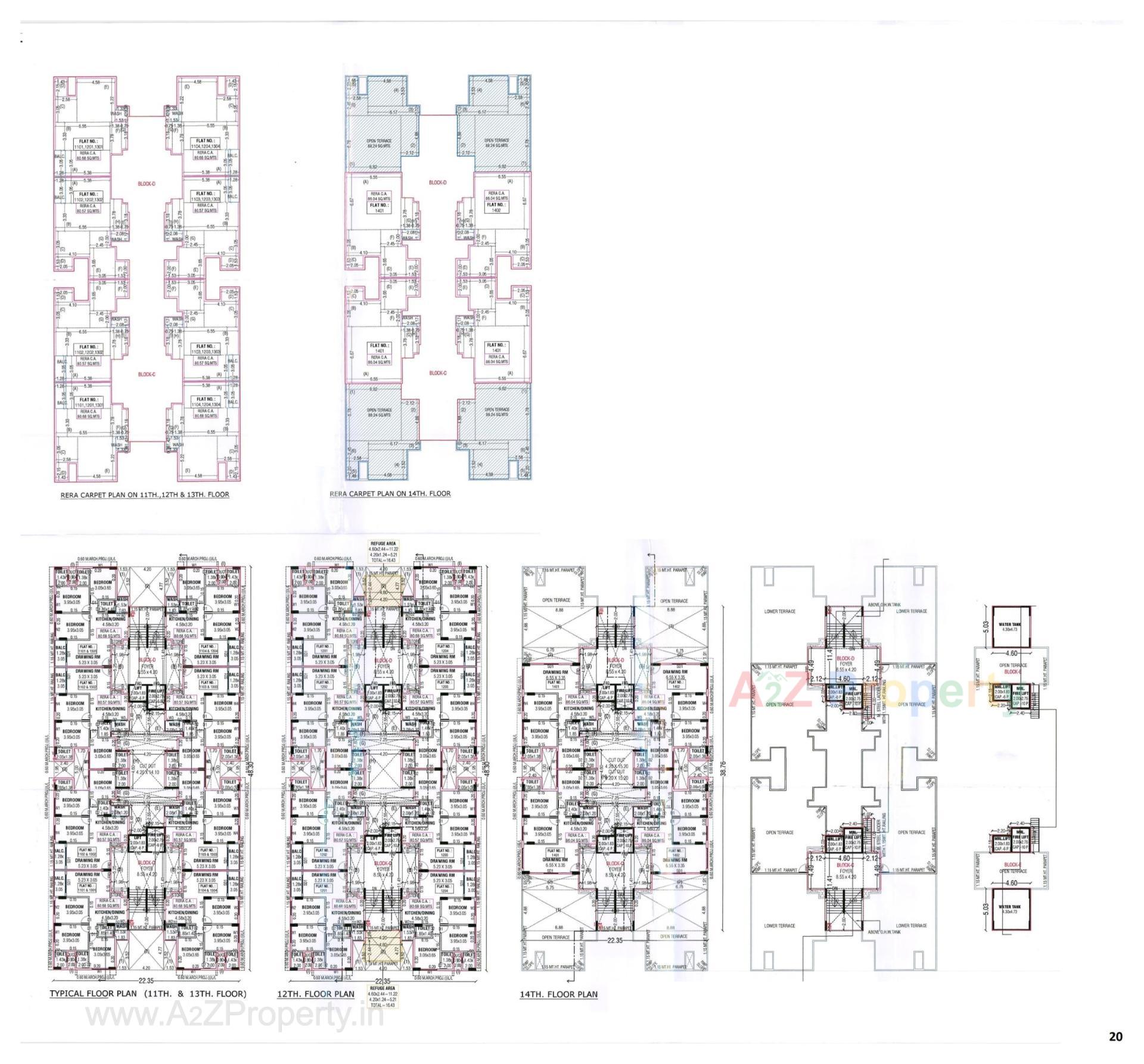 Layout of real estate project Vandemataram Rameshwar located at Wadaj, Ahmedabad, Gujarat