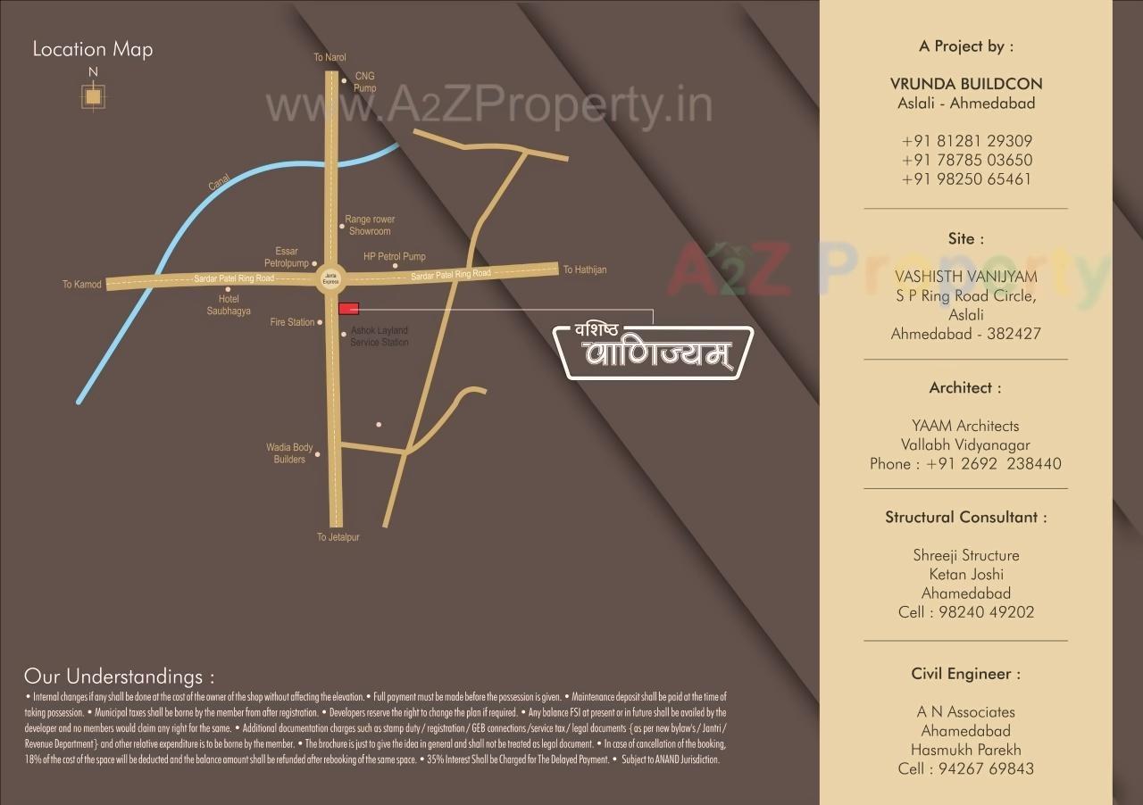  of real estate project Vashishth Vanijyam located at Aslali, Ahmedabad, Gujarat
