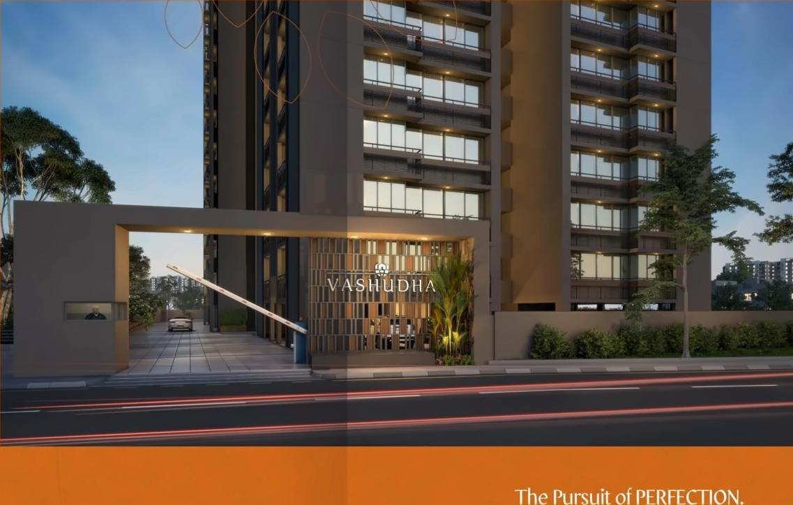 3D Elevation of real estate project Vasudha located at Chenpur, Ahmedabad, Gujarat
