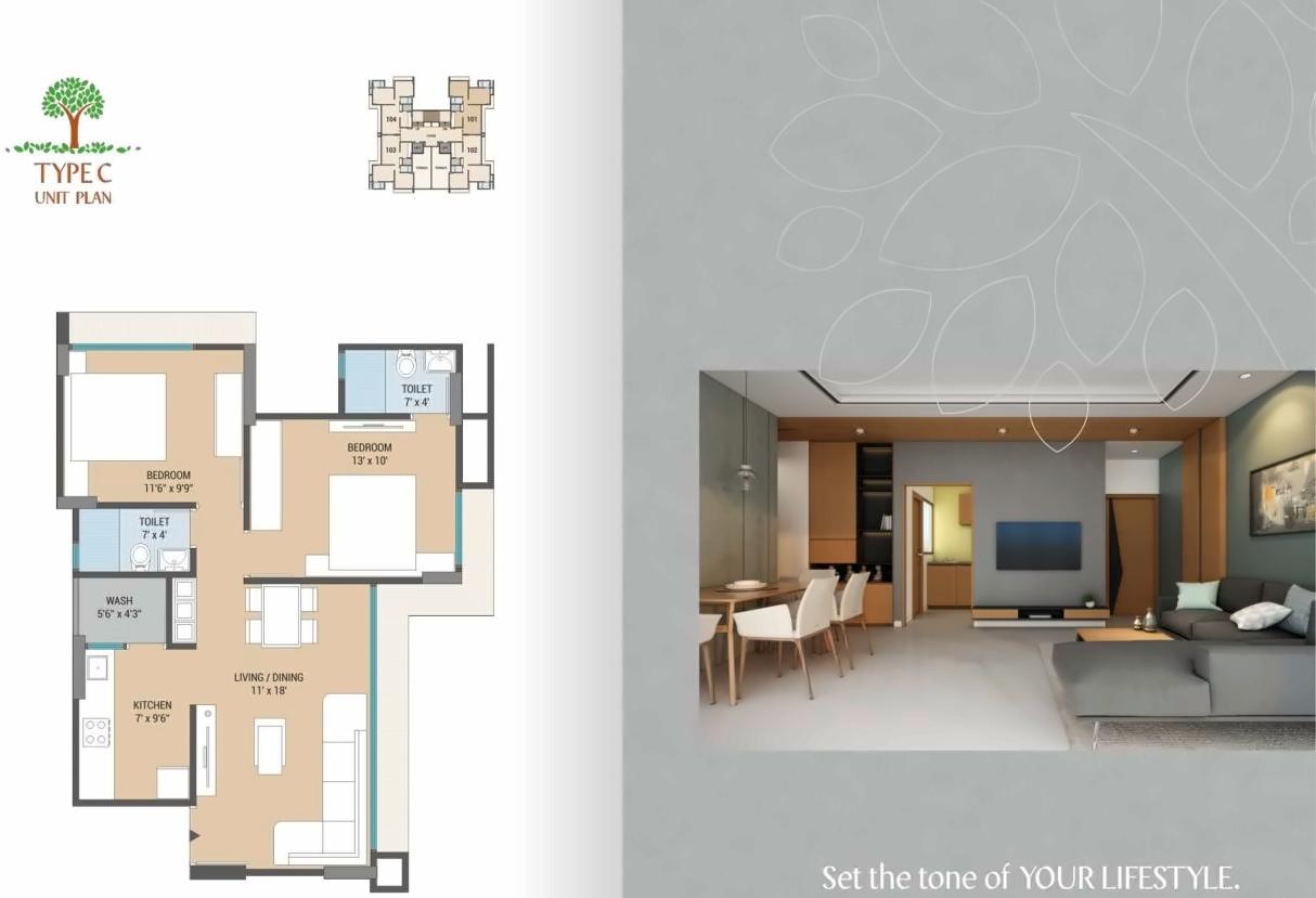 Layout of real estate project Vasudha located at Chenpur, Ahmedabad, Gujarat