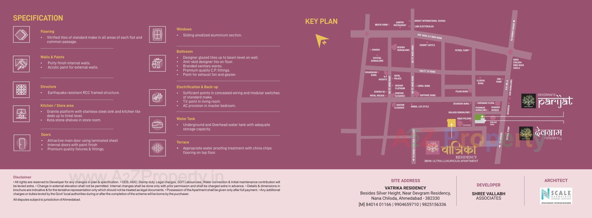  of real estate project Vatrika Residency located at Chiloda (naroda), Ahmedabad, Gujarat