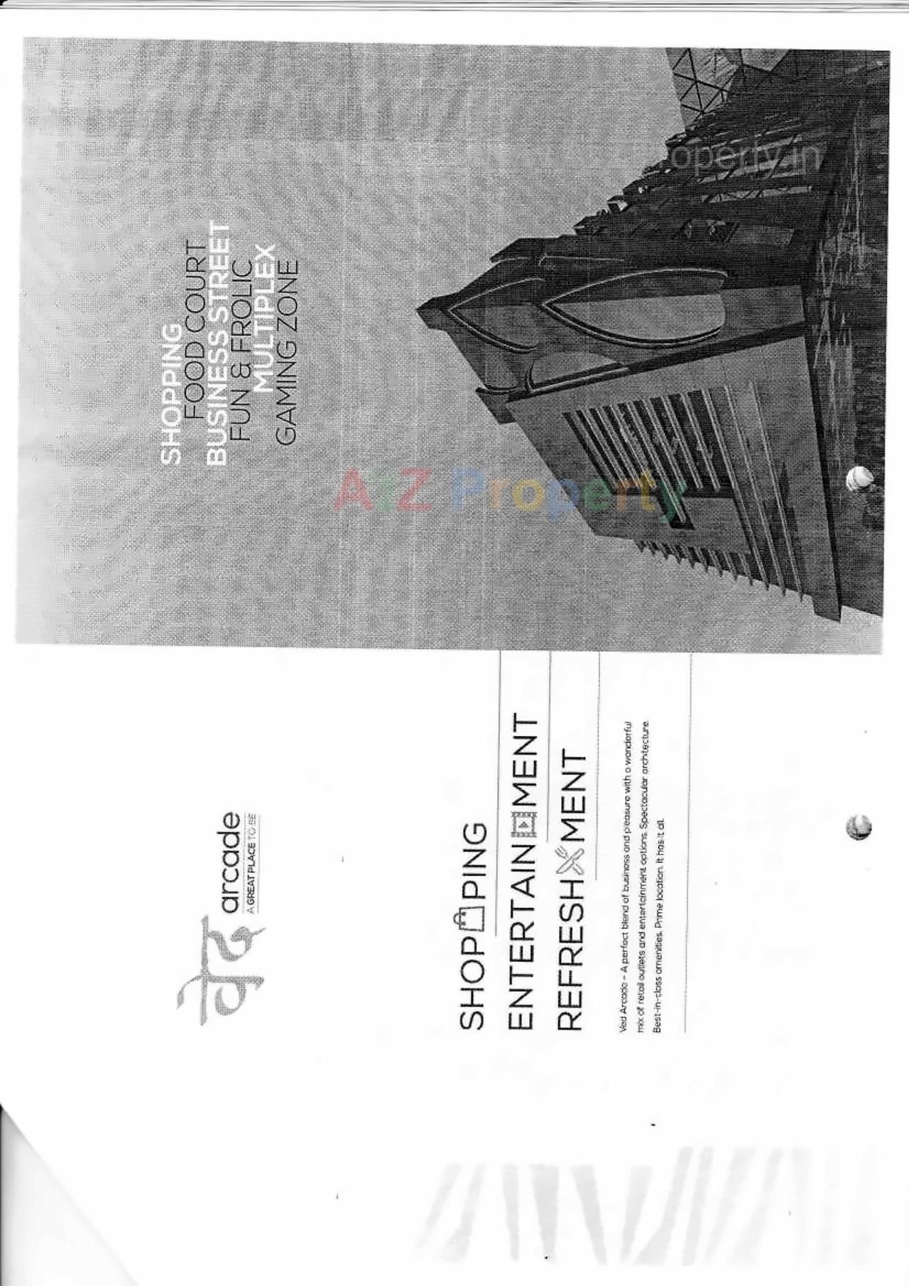  of real estate project Ved Arcade located at Vastral, Ahmedabad, Gujarat