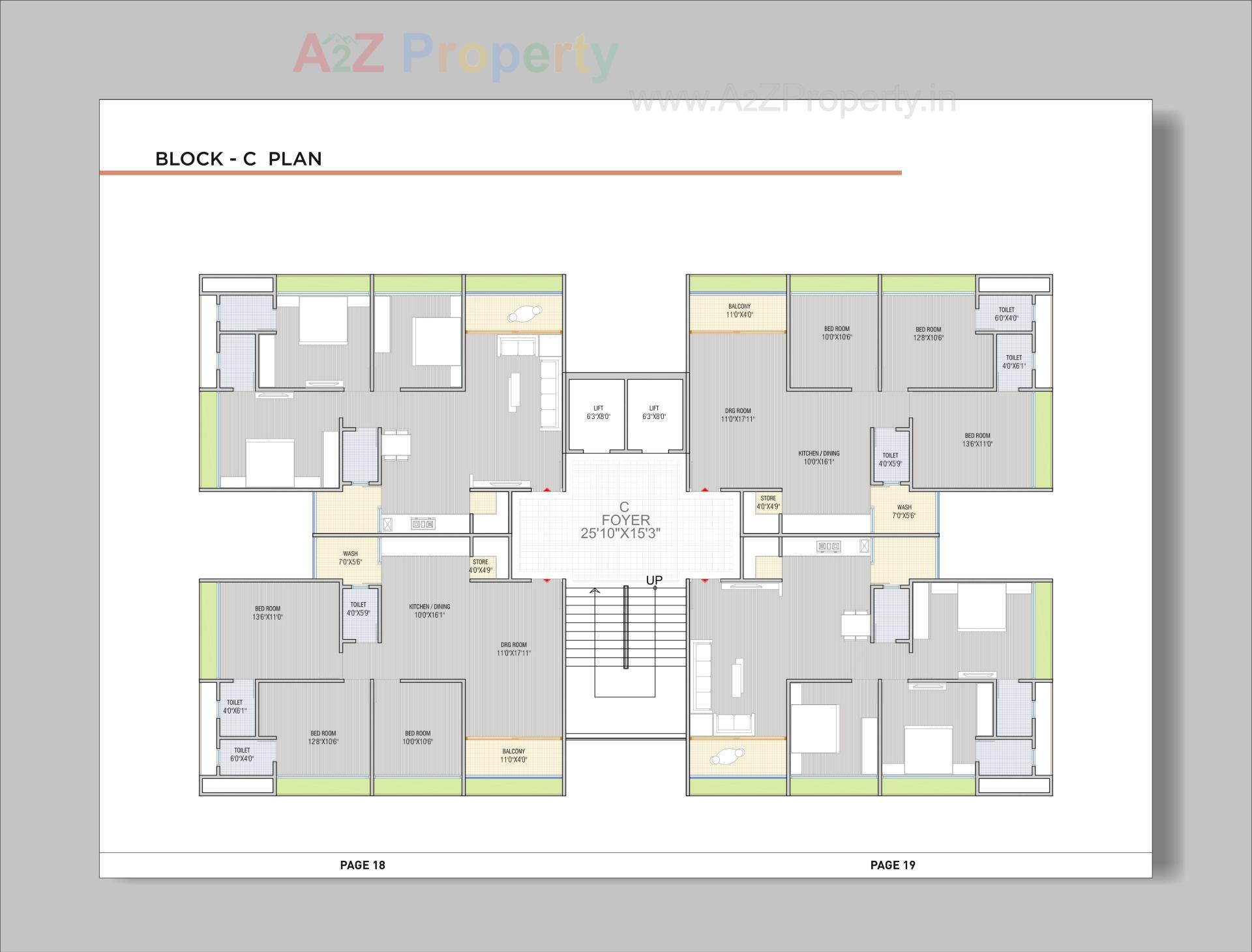 Layout of real estate project Ved Sapphire located at Bilasiya, Ahmedabad, Gujarat