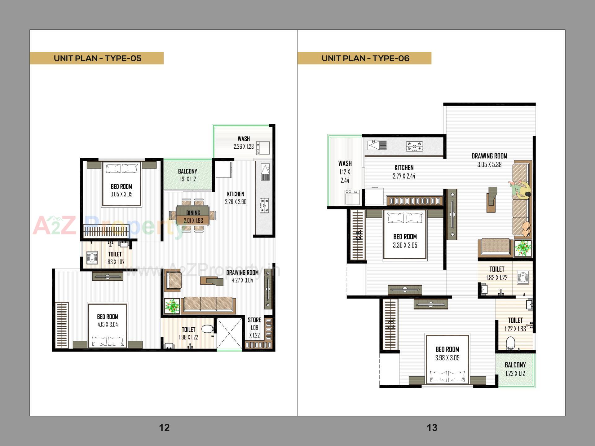 Layout of real estate project Vedant located at Naroda, Ahmedabad, Gujarat