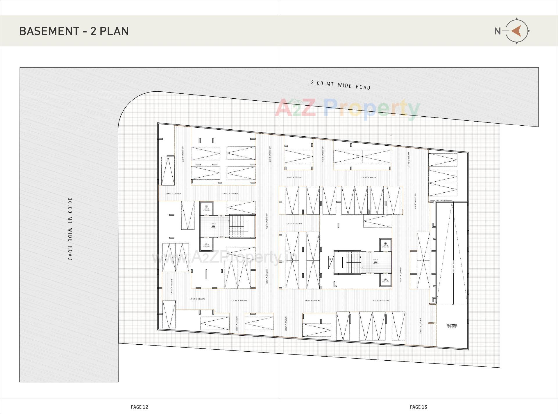 Layout of real estate project Vedant Highend located at Nikol, Ahmedabad, Gujarat