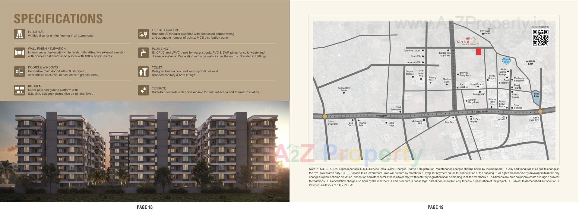  of real estate project Vedant Residency located at Ahmedabad, Ahmedabad, Gujarat