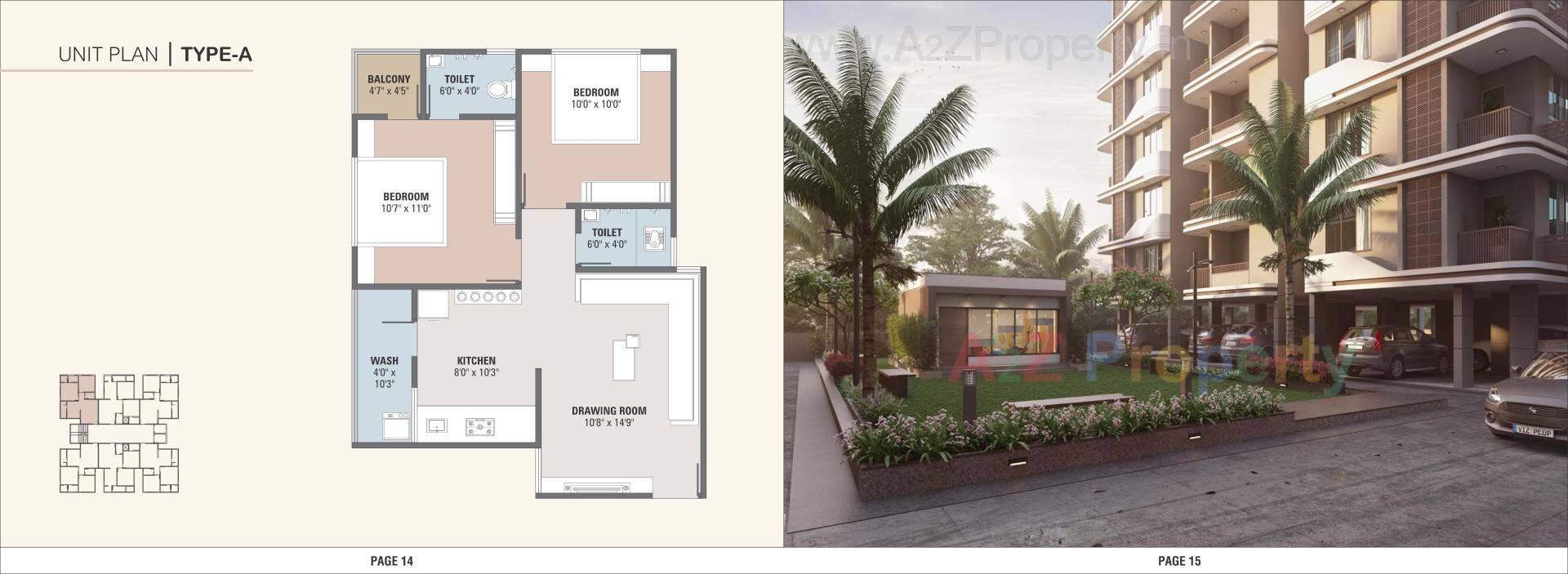 Layout of real estate project Vedant Residency located at Ahmedabad, Ahmedabad, Gujarat