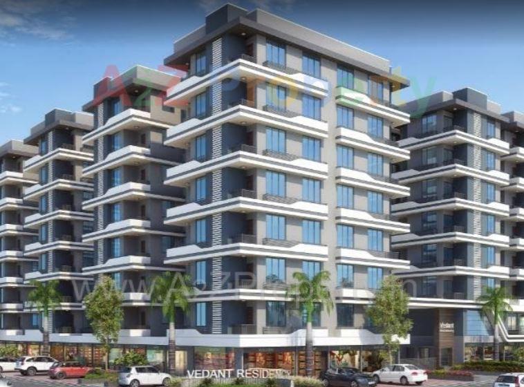 3D Elevation of real estate project Vedant Residency located at Vastral, Ahmedabad, Gujarat