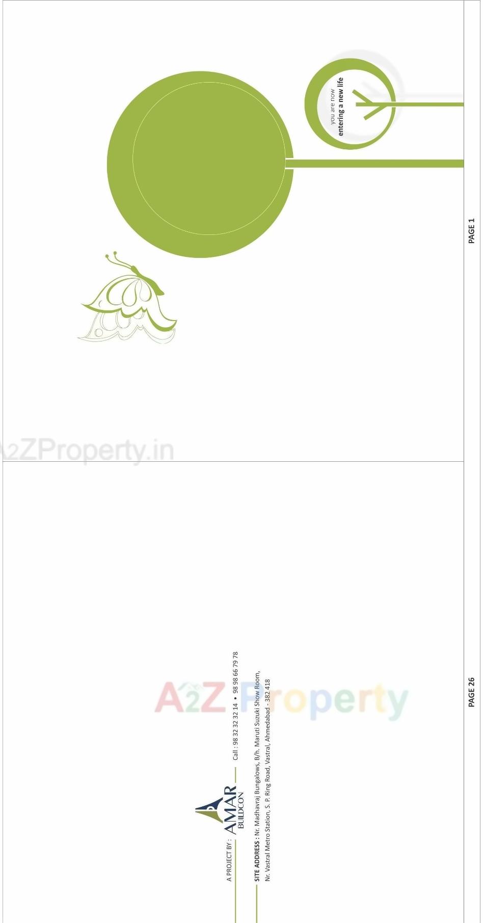  of real estate project Vedant Residency located at Vastral, Ahmedabad, Gujarat