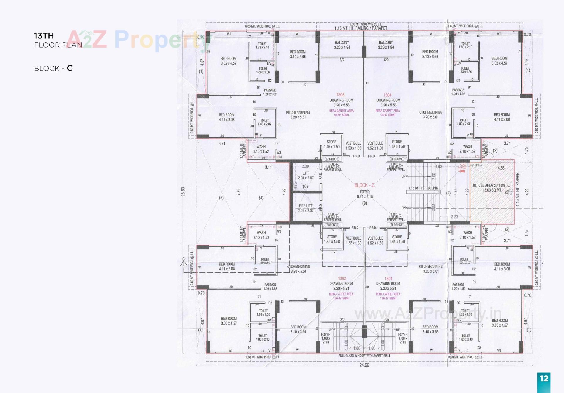 Layout of real estate project Vedkalp located at Vastral, Ahmedabad, Gujarat
