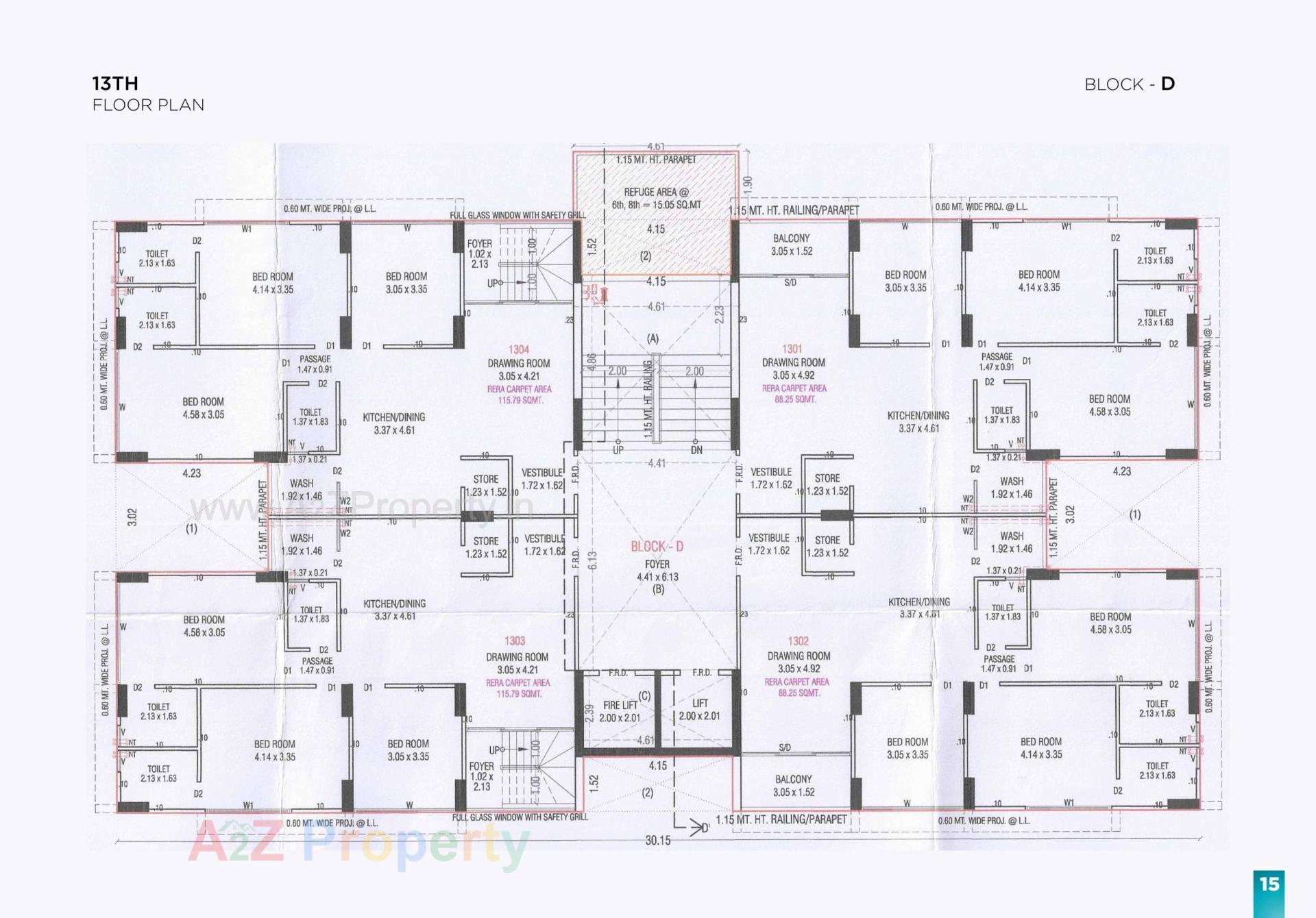 Layout of real estate project Vedkalp located at Vastral, Ahmedabad, Gujarat