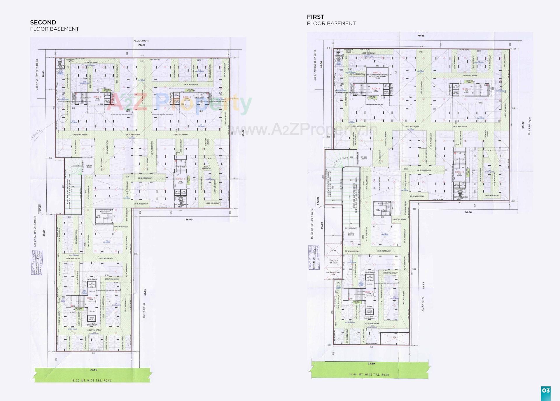 Layout of real estate project Vedkalp located at Vastral, Ahmedabad, Gujarat