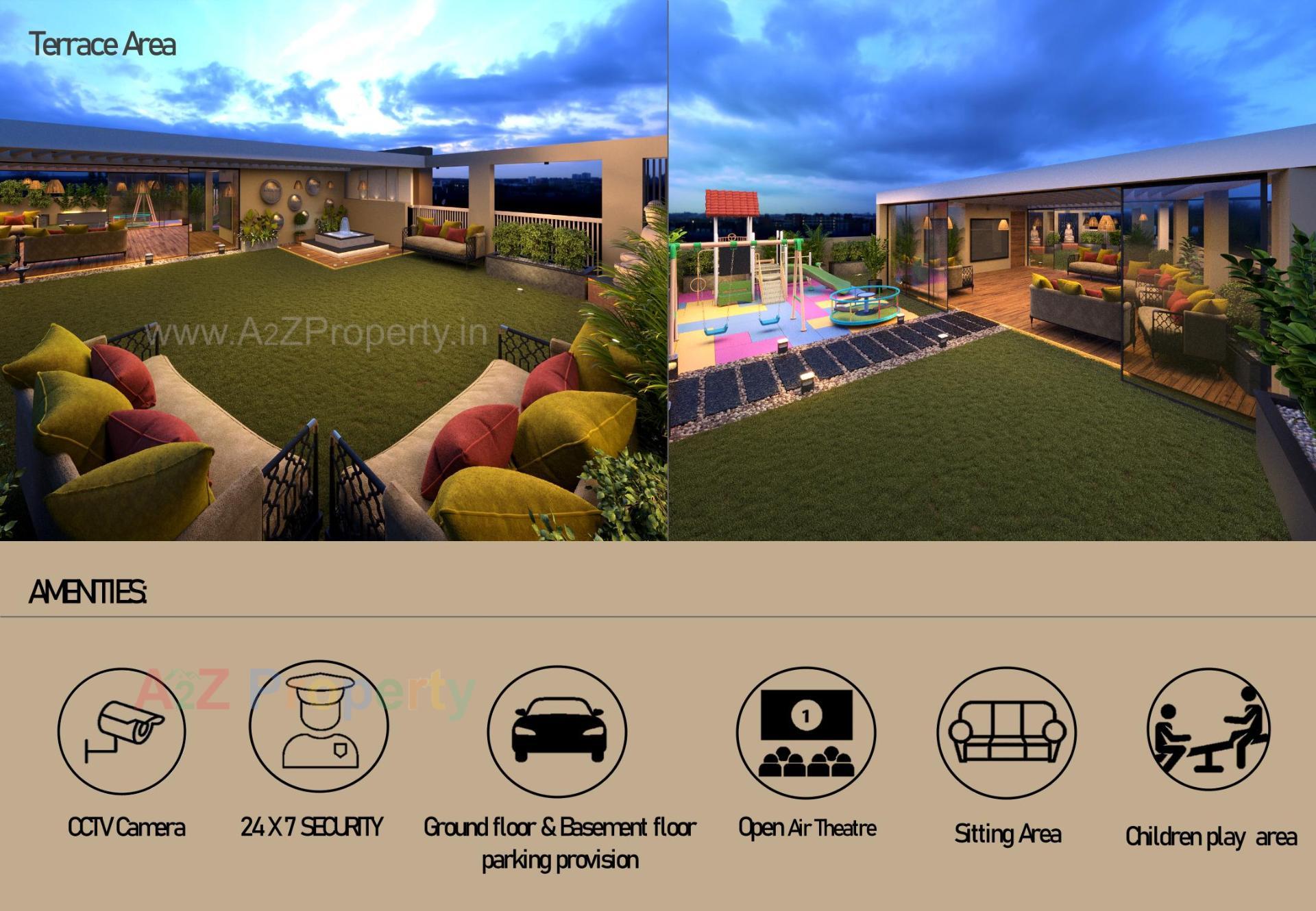 3D Elevation of real estate project Veer Elegance located at Chhadavad, Ahmedabad, Gujarat