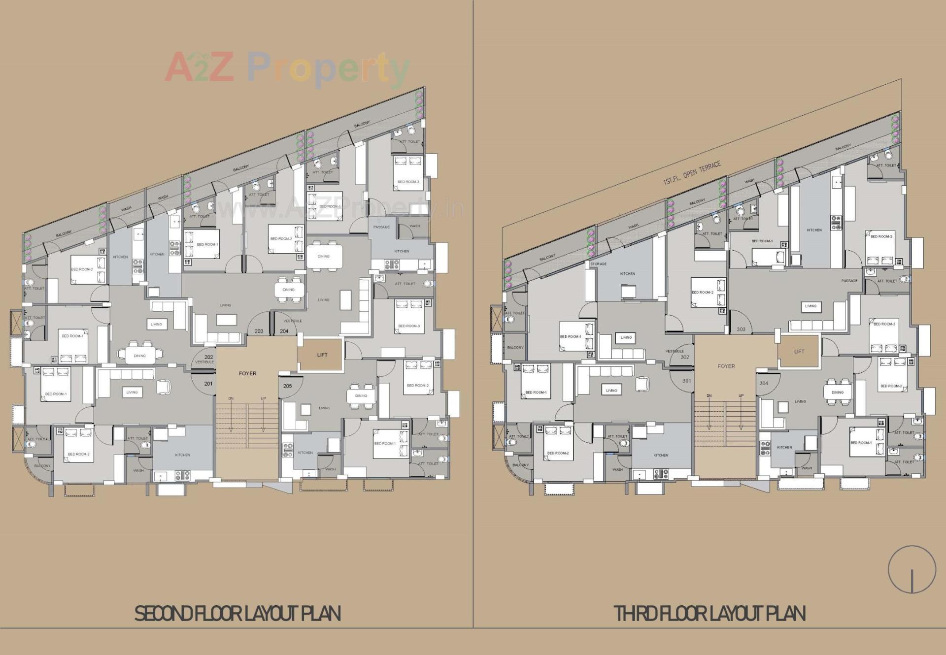 Layout of real estate project Veer Elegance located at Chhadavad, Ahmedabad, Gujarat