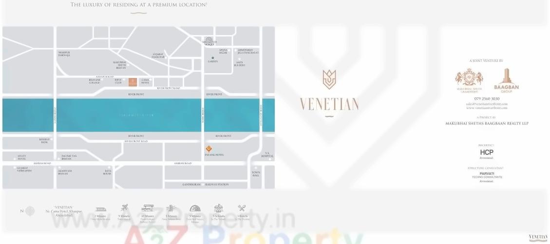  of real estate project Venetian located at Khanpur, Ahmedabad, Gujarat
