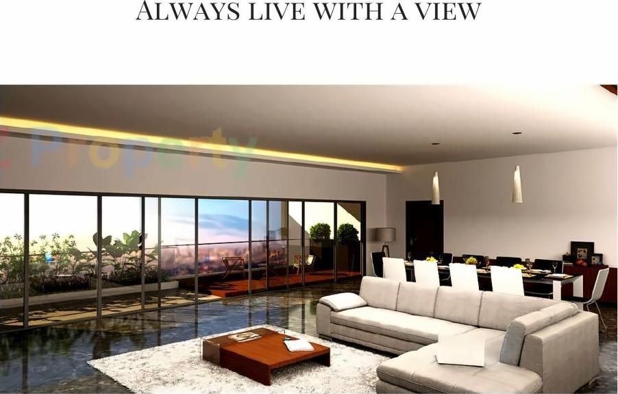 3D Elevation of real estate project Verantes located at Thaltej, Ahmedabad, Gujarat