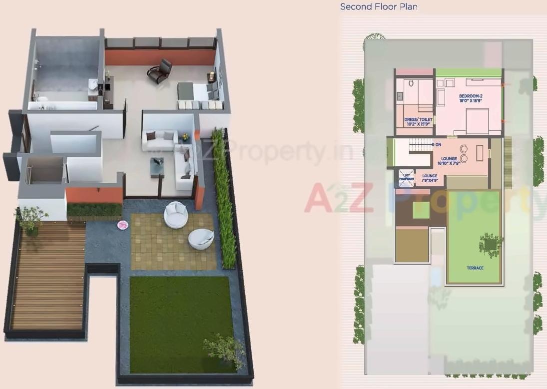 Layout of real estate project Vernis Villa located at Sanand, Ahmedabad, Gujarat