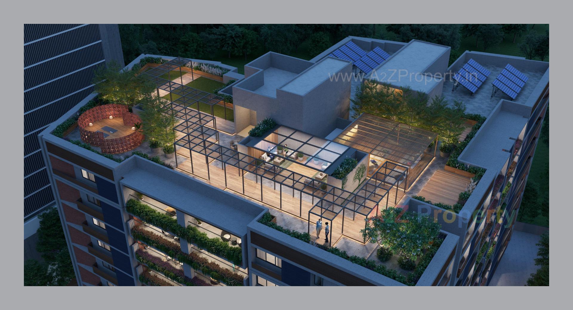 3D Elevation of real estate project Vertis One located at Ahmedabad, Ahmedabad, Gujarat