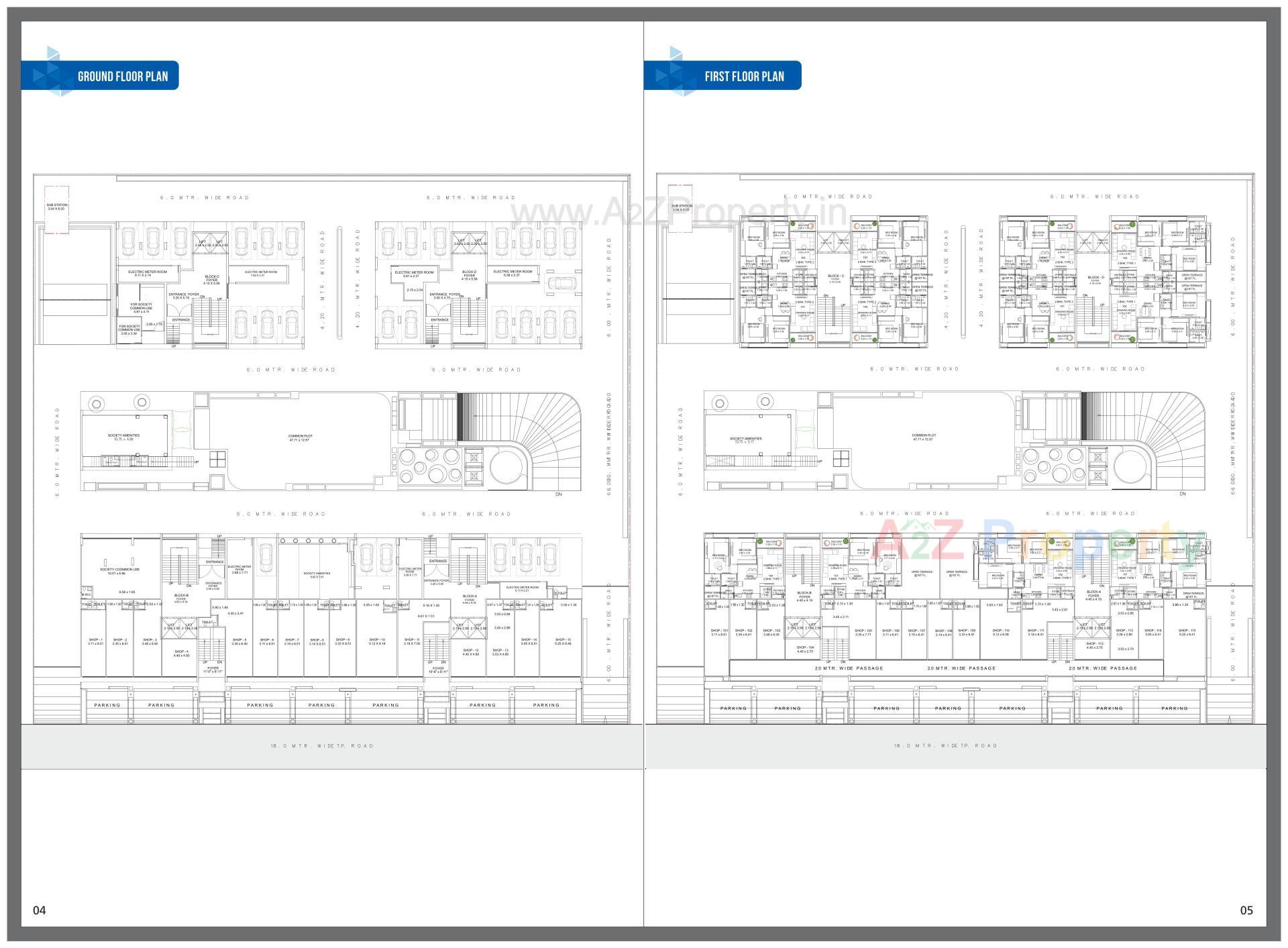  of real estate project Viaan Skyrise located at Vinzol, Ahmedabad, Gujarat