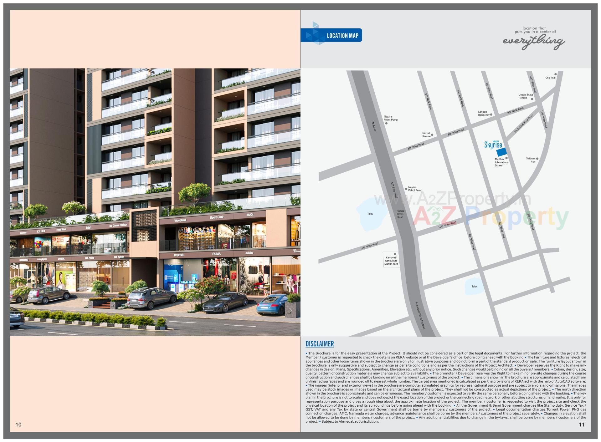  of real estate project Viaan Skyrise located at Vinzol, Ahmedabad, Gujarat
